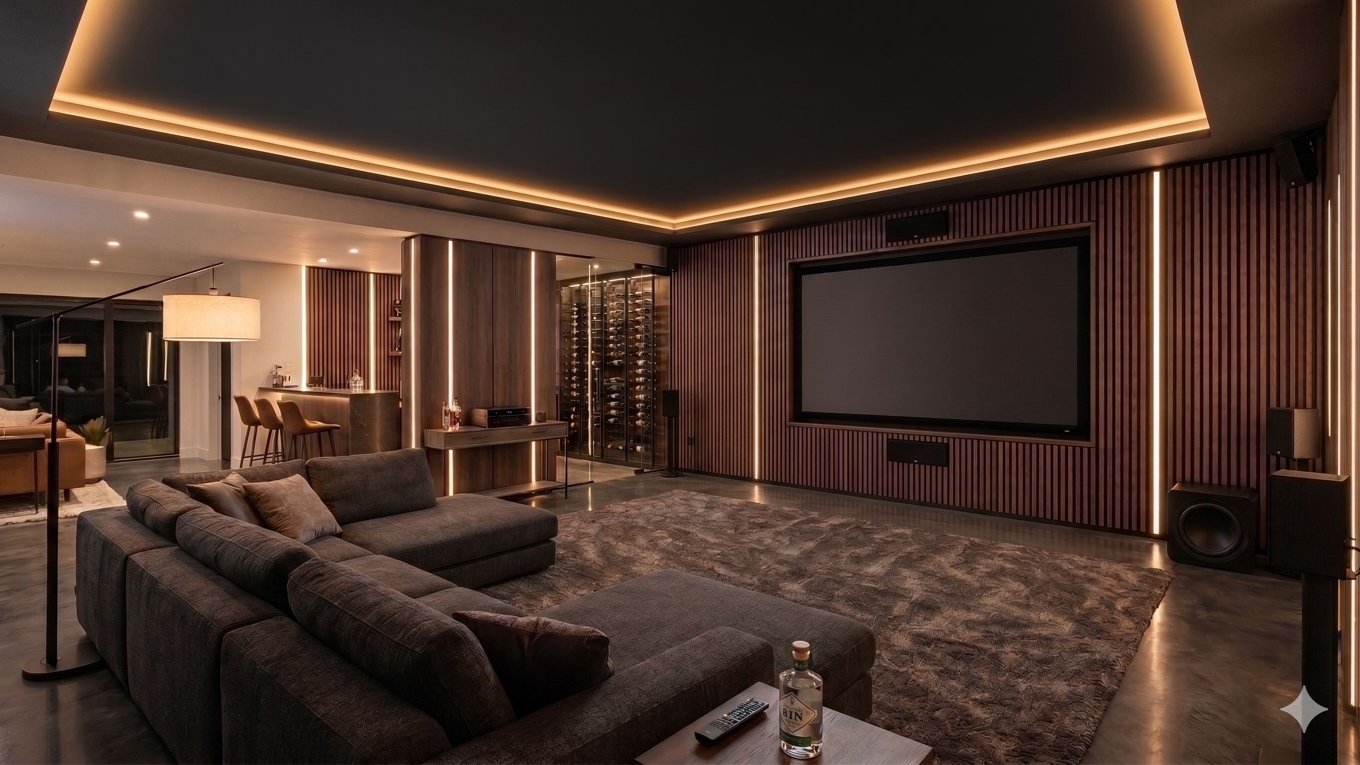 Home cinéma intégré
